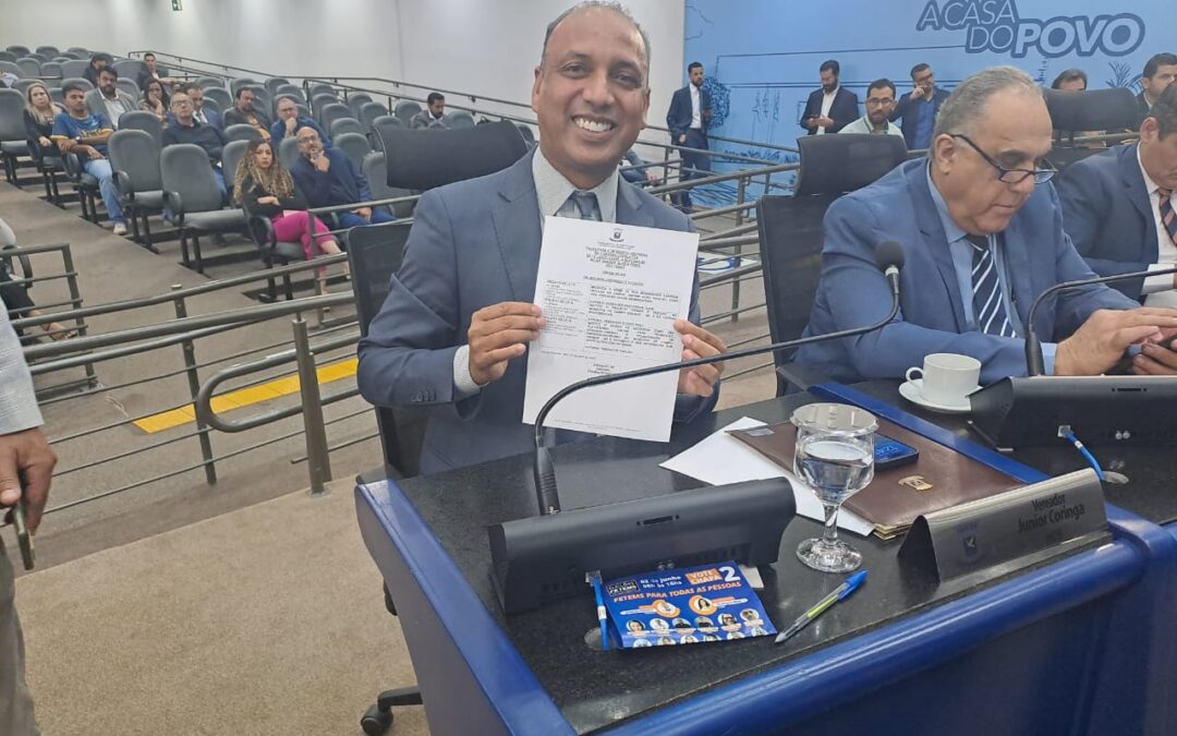 Junior Coringa solicita melhorias no entorno do Parque Anhanduí e em diversas regiões da Capital