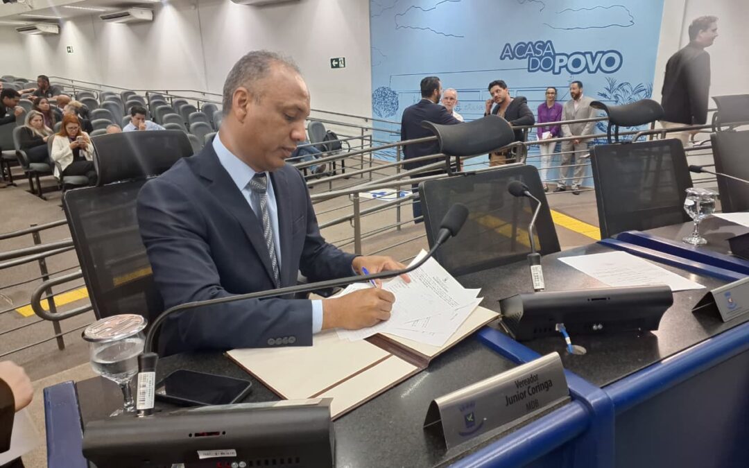 Junior Coringa apresenta novas indicações para melhorias em infraestrutura e segurança viária em Campo Grande